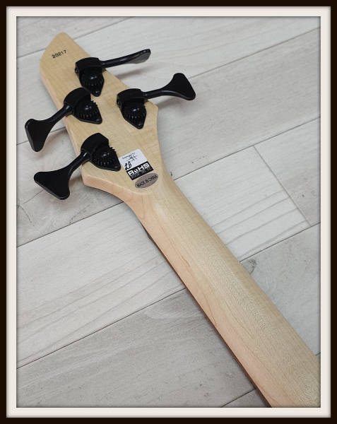 Dingwall JT3 John Taylor 4-String, Metallic Black, Signature